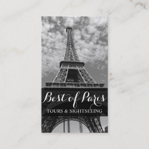 Frankreich Paris Reisekoordinator Agent Visitenkarte