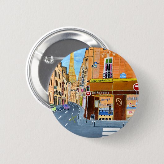 Frankreich, Paris, Rue Dominique Button (Vorne & Hinten)