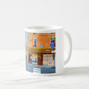 Frankreich, Paris,Rue Dominique Kaffeetasse