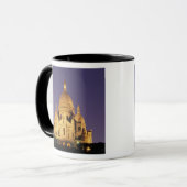 Frankreich, Paris, Sacré-Coeur bei Nacht. Tasse (Vorderseite Links)