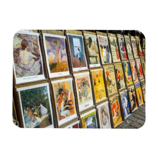 Frankreich Paris Stadt Montmartre Kunst, Dichtung  Magnet (Horizontal)