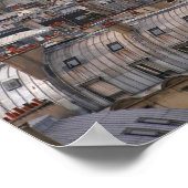 Frankreich, Paris, Stadtbild mit Eiffelturm Poster (Ecke)