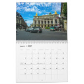 Frankreich Paris Städte Naturarchitektur Landschaf Kalender (Mär 2027)