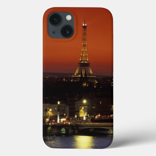 Frankreich, Paris Sunset view of Eiffel Tower and Case-Mate iPhone Hülle (Rückseite)