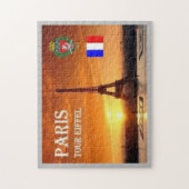 Frankreich - Paris - Tour Eiffel - Jigsaw Puzzle (Vertikal)