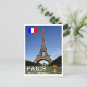 Frankreich - Paris - Tour Eiffel - Postkarte (Stehend Vorderseite)
