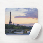 Frankreich, Paris, Tourboot auf Seine, Eiffel Mousepad (Mit Mouse)