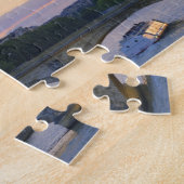 Frankreich, Paris, Tourboot auf Seine, Eiffel Puzzle (Seite)