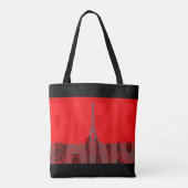 Frankreich Paris Tragetasche Tasche (Rückseite)