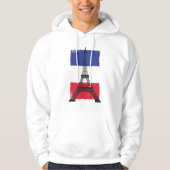 Frankreich - Pariser Flagge Hoodie (Vorderseite)
