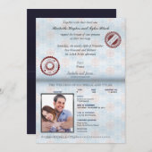 Frankreich Pass (ausgeschieden) Einladung zur Hoch (Vorne/Hinten)