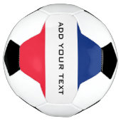 Frankreich Personalisierte der Flagge Fußball (Gedreht)