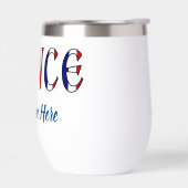 Frankreich: Personalisierte französische Flaggenfa (Links)