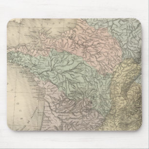Frankreich Physik Mousepad