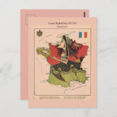 Frankreich - Pictorial-Karten Postkarte (Vorne/Hinten)
