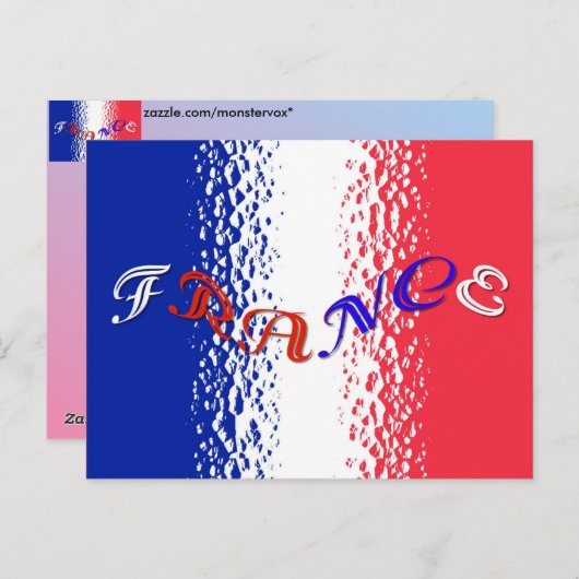 Frankreich Postcard Postkarte (Vorne/Hinten)