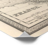 Frankreich Poster (Ecke)