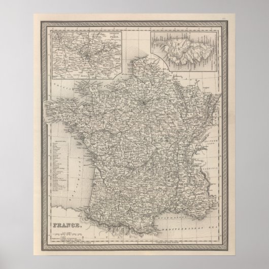 Frankreich Poster (Vorne)