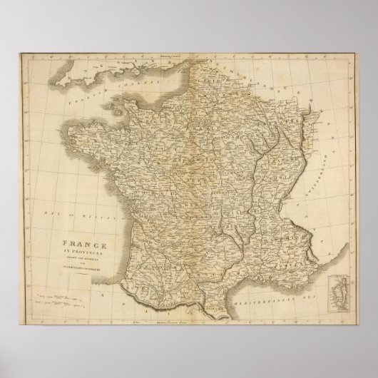 Frankreich Poster (Vorne)