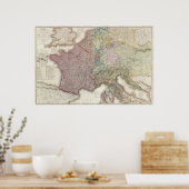 Frankreich Poster (Küche)