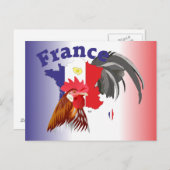 Frankreich Postkarte (Vorne/Hinten)