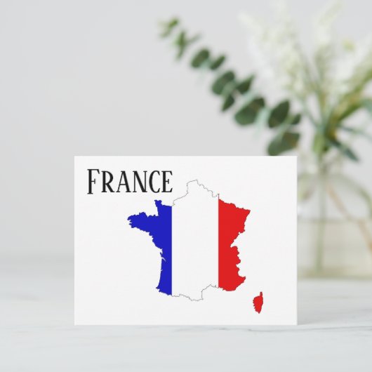 Frankreich Postkarte (Stehend Vorderseite)