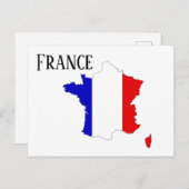 Frankreich Postkarte (Vorne/Hinten)