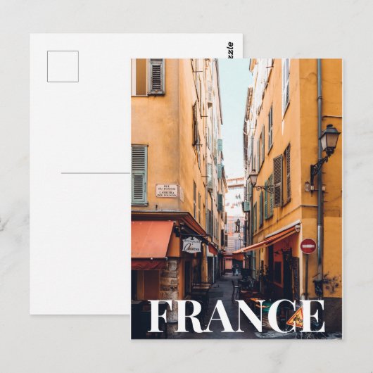 Frankreich Postkarte (Vorne/Hinten)