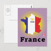 Frankreich Postkarte (Vorne/Hinten)
