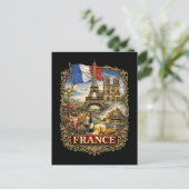 Frankreich Postkarte (Stehend Vorderseite)