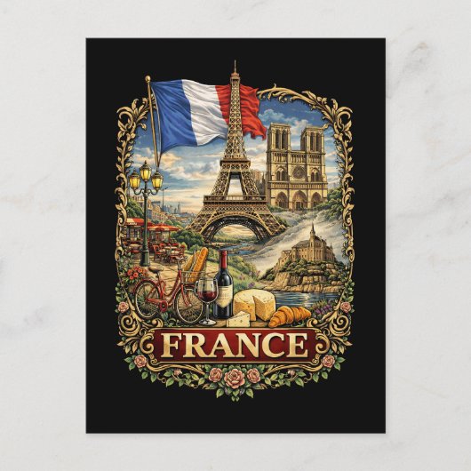 Frankreich Postkarte (Vorderseite)