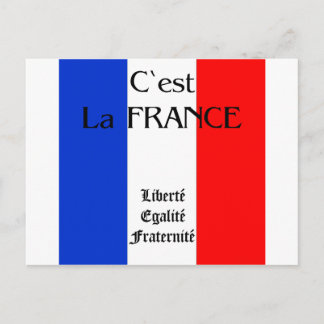 Frankreich Postkarte
