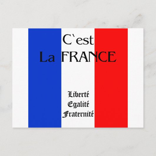 Frankreich Postkarte (Vorderseite)