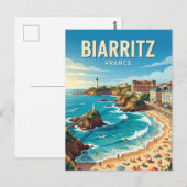 Frankreich Postkarte (Vorne/Hinten)