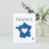 Frankreich Postkarte (Stehend Vorderseite)