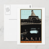 Frankreich Postkarte (Vorne/Hinten)