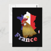 Frankreich Postkarte (Vorne/Hinten)