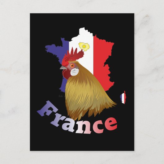 Frankreich Postkarte (Vorderseite)