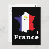 Frankreich Postkarte (Vorne/Hinten)