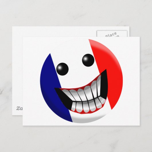 Frankreich Postkarte (Vorne/Hinten)