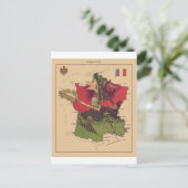 Frankreich Postkarte (Stehend Vorderseite)