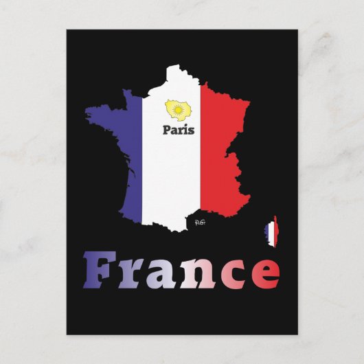 Frankreich Postkarte (Vorderseite)