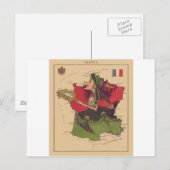 Frankreich Postkarte (Vorne/Hinten)