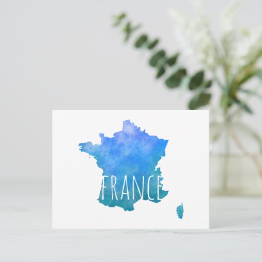 Frankreich Postkarte (Stehend Vorderseite)