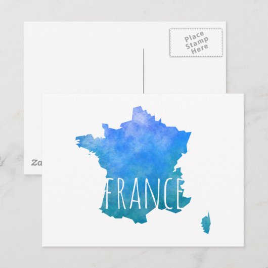 Frankreich Postkarte (Vorne/Hinten)