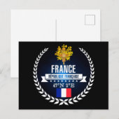 Frankreich Postkarte (Vorne/Hinten)
