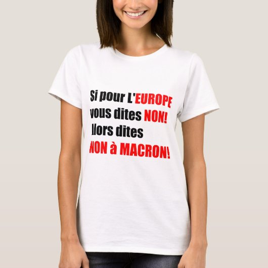 Frankreich Präsidentschaftswahlen 2017 - T-Shirt d (Vorderseite)