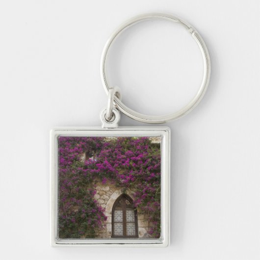Frankreich, Provence, Eze. Hellrosa Schlüsselanhänger (Vorne)