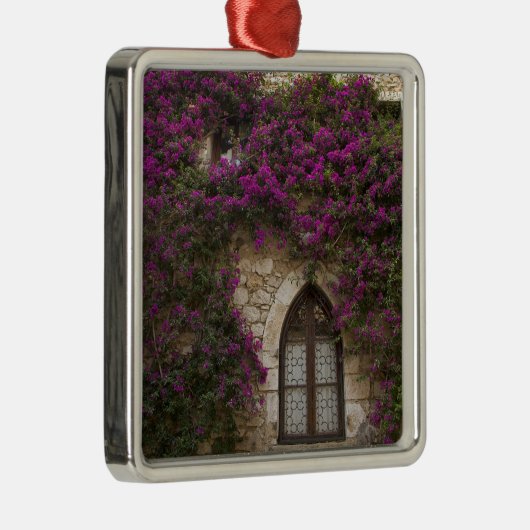 Frankreich, Provence, Eze. Hellrosa Silbernes Ornament (Rechts)