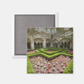 Frankreich, Provence, St. Remy-de-Provence. Garten Magnet (Vorderseite/Rückseite)